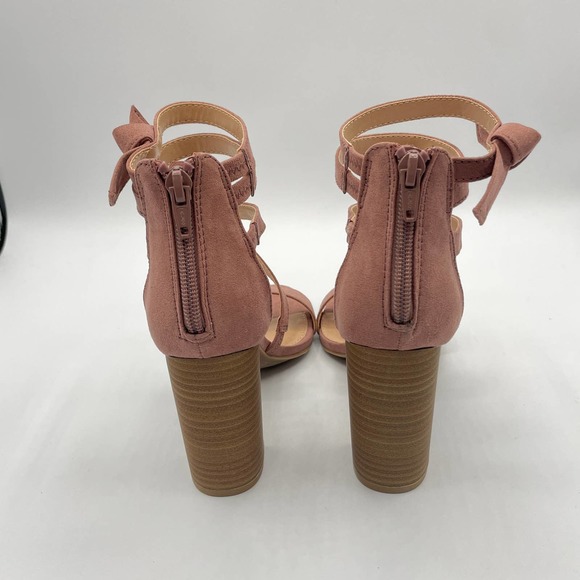 LAUREN CONRAD WOMEN'S WALNUT HEELS SIZE 5.5 MAUVE - Picture 3 of 9